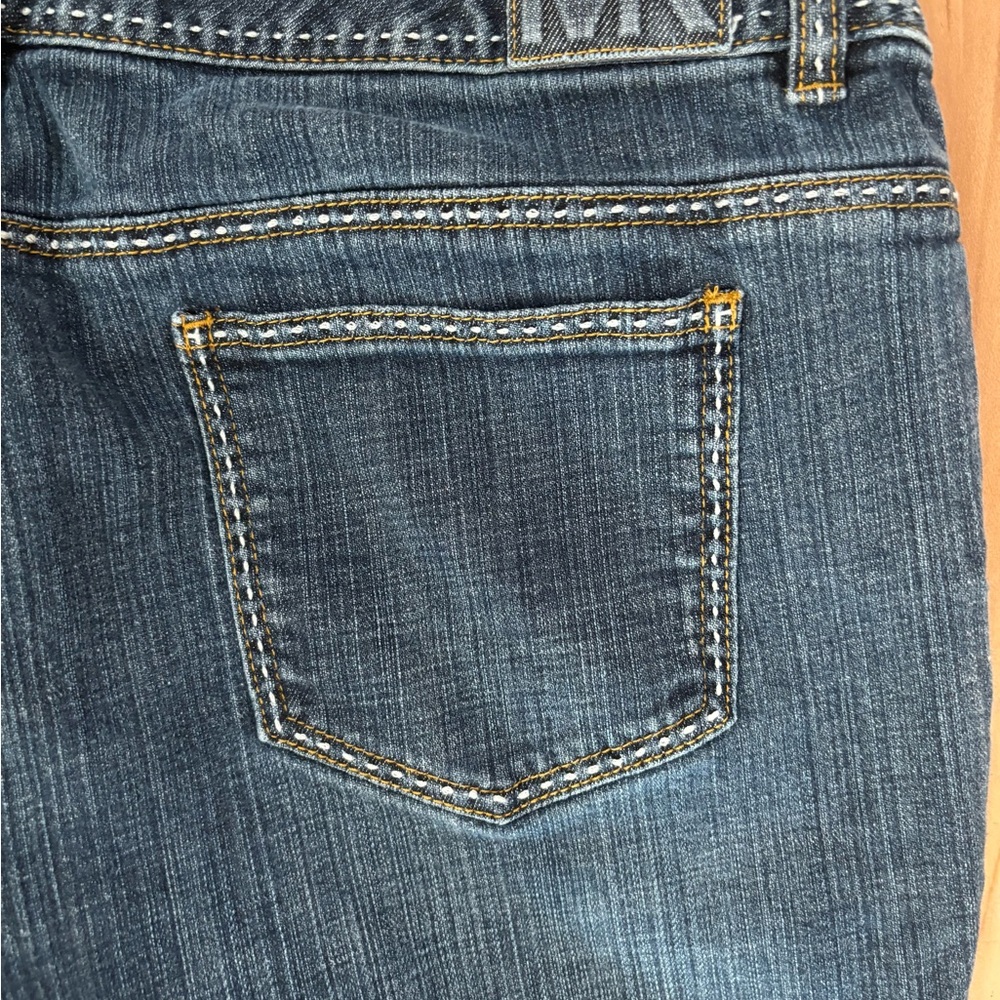 Michael Kors Dark Blue Boot Cut Jeans - Picture 4 of 5